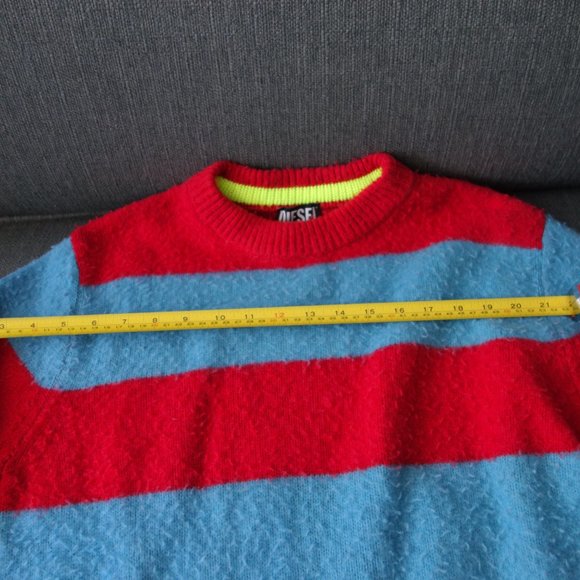 Diesel Where is Waldo Style Size S Wool Sweater - Picture 7 of 10